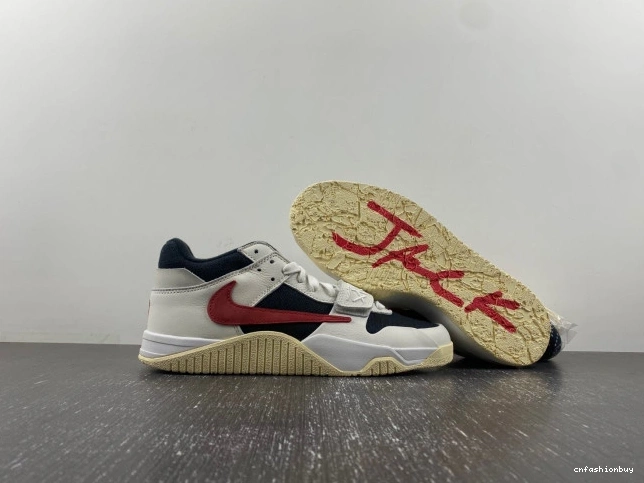 THE JORDAN FZ8117-100 X TRAVIS CUT CHECK SCOTT 1006